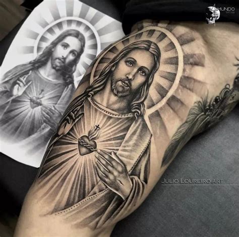 jesús tatuaje|tatuajes de jesus.